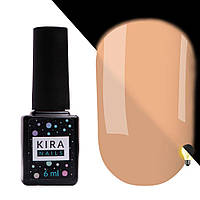 Гель-лак Kira Nails FLUO 004 (бежево-рожевий, флуоресцентній), 6 мл