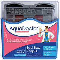 Тестер таблеточный O2/pH AquaDoctor Test Box