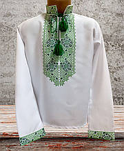 Пошита заготовка вишиванки для хлопчика № 015-пхс