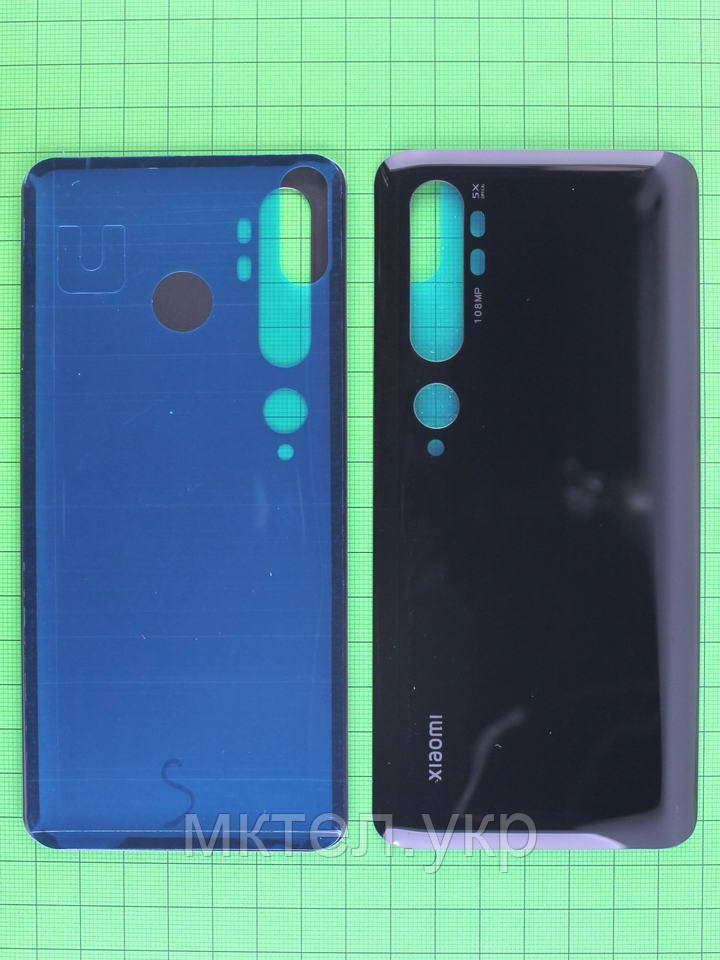 Задня кришка Xiaomi Mi Note 10 Pro чорна Оригінал OEM