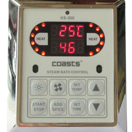 Парогенератор для сауны Coasts KSB-150 15 кВт 380В с выносным пультом KS-300A - фото 2 - id-p1472852974