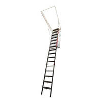 Чердачная лестница металлическая FAKRO LMP 366 60*144