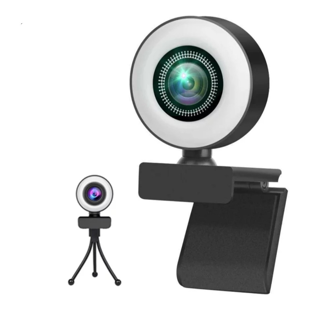 USB 2К веб-камера с микрофоном RotatableAuto HD со штативом ...