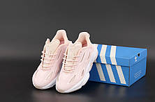 Жіночі кросівки Adidas Ozweego Celox Pink White ALL06718, фото 4