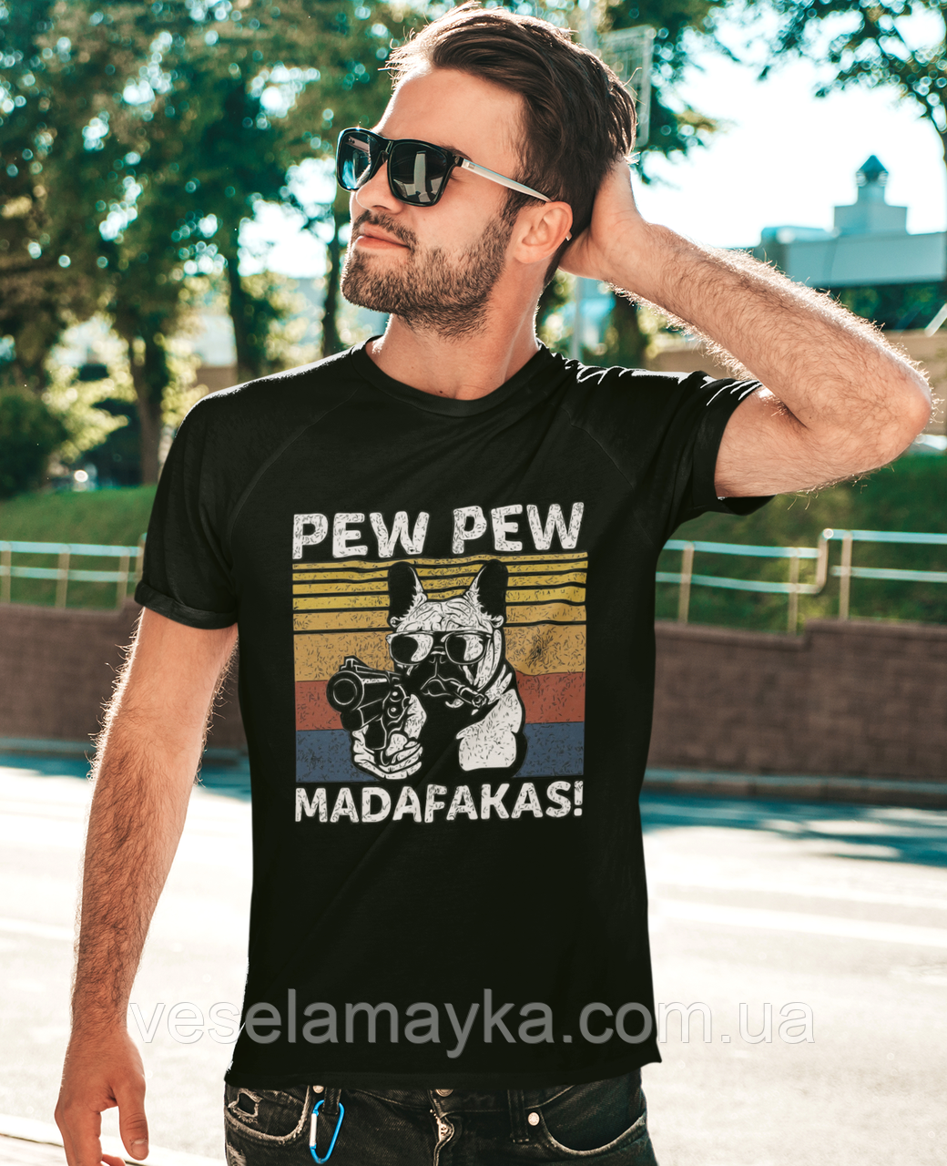 Футболка Pew Pew Madafakas (Собака)