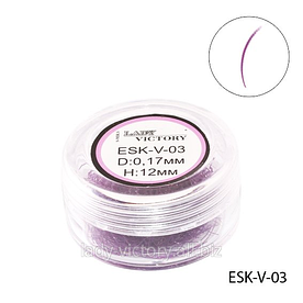 Фіолетові вії в банці. ESK-V-03