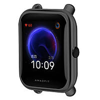 Захисний чохол для смарт годинника Amazfit Bip U Pro чорний, фото 3