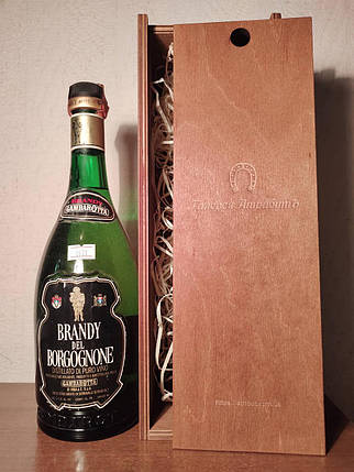 Бренді 1971 року Borgognone Gambarotta riserva Італія, фото 2