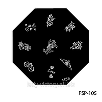 Форма для штампа. FSP-105