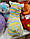 Альпака — м'яка плюшева іграшка 35 см. (веселка), фото 8