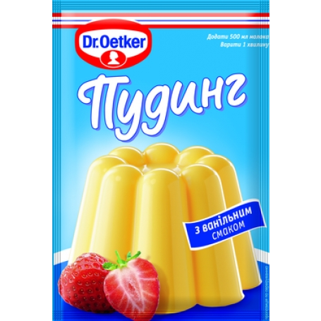 Пудинг ванільний без глютену Dr. Oetker 40 г Німеччина