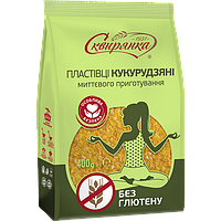 Хлопья кукурузные без глютена Сквирянка 400 г Украина