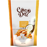 Чипсы кокосовые сладкие без глютена Coco Deli 30 г Украина