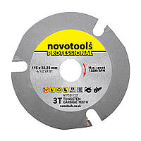 Диск пильный NovoTools Professional NTPSB1153T 3Т 115*22,23 мм