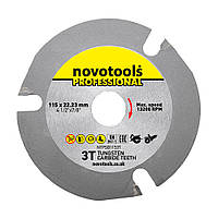 Диск пильный NovoTools Professional NTPSB1253T 3Т 125*22,23 мм