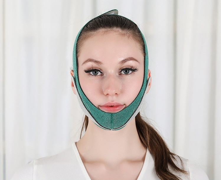 Маска-бандаж для коррекции овала лица и второго подбородка, корректирующая маска для лица WM-43, бандаж для - фото 3 - id-p1473016735