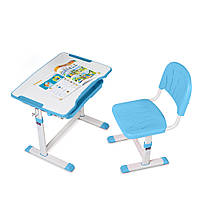Зростаюча дитяча парта зі стільчиком Cubby Sorpresa Blue