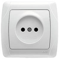 Розетка VIKO одинарна біла