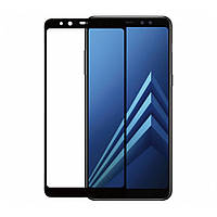 Защитное стекло 2.5D FULL SCREEN Tempered Glass для Samsung Galaxy A8 Plus 2018 (A730)