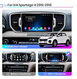 Junsun 4G Android магнітола для KIA Sportage 3 4 KX5 2016 2017 2018 2019 2020 2021 wifi, фото 2