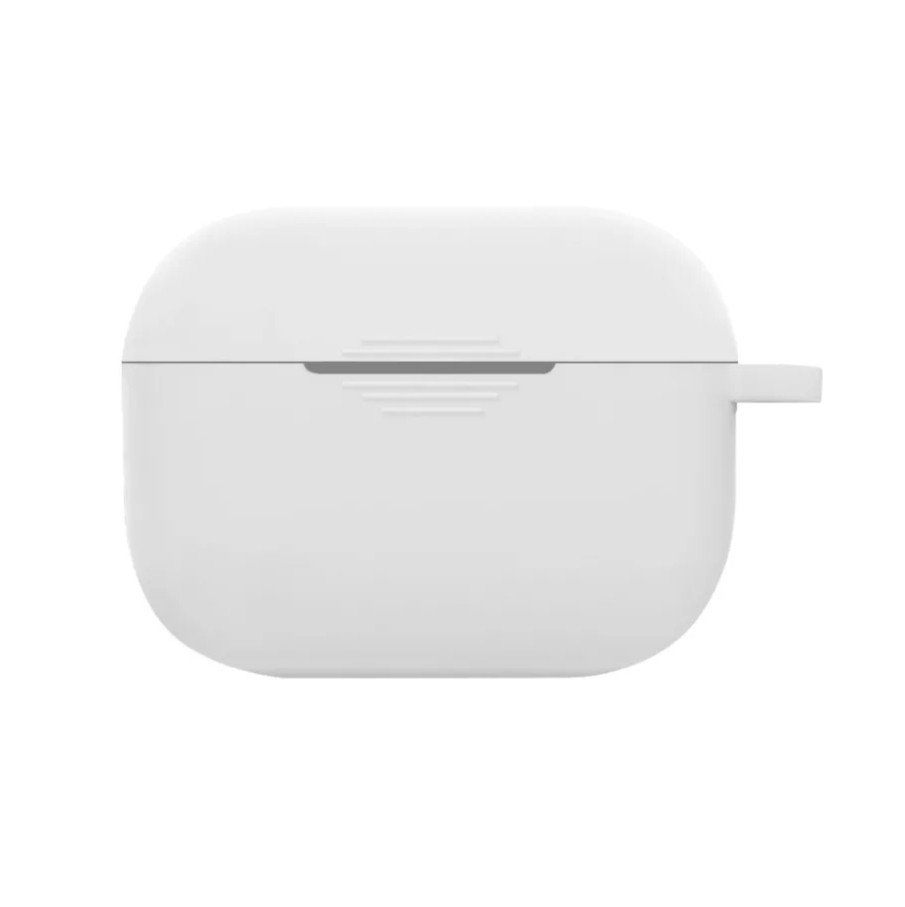 Силіконовий Білий Чохол Для навушників Apple Аїрподсів PRO