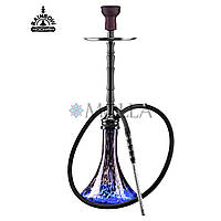 Кальян Rainbow Hookah 2.0 Чёрный колба Craft XL Чёрно-синий