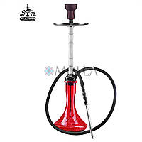 Кальян Rainbow Hookah 2.0 Белый колба Craft с эффектом битого стекла