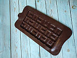 Форма силіконова Плитка шоколаду 3, фото 2