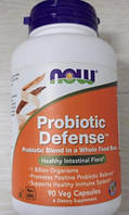 Пробиотик дефенс Now Foods Probiotic Defense 90 веган капсул