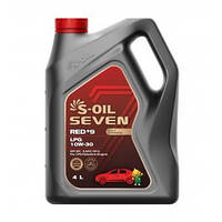 Масло моторное 10W30 S-Oil 7 RED # 9 LPG 10W-30 4л (Пр-во S-OIL) SNLPG10304