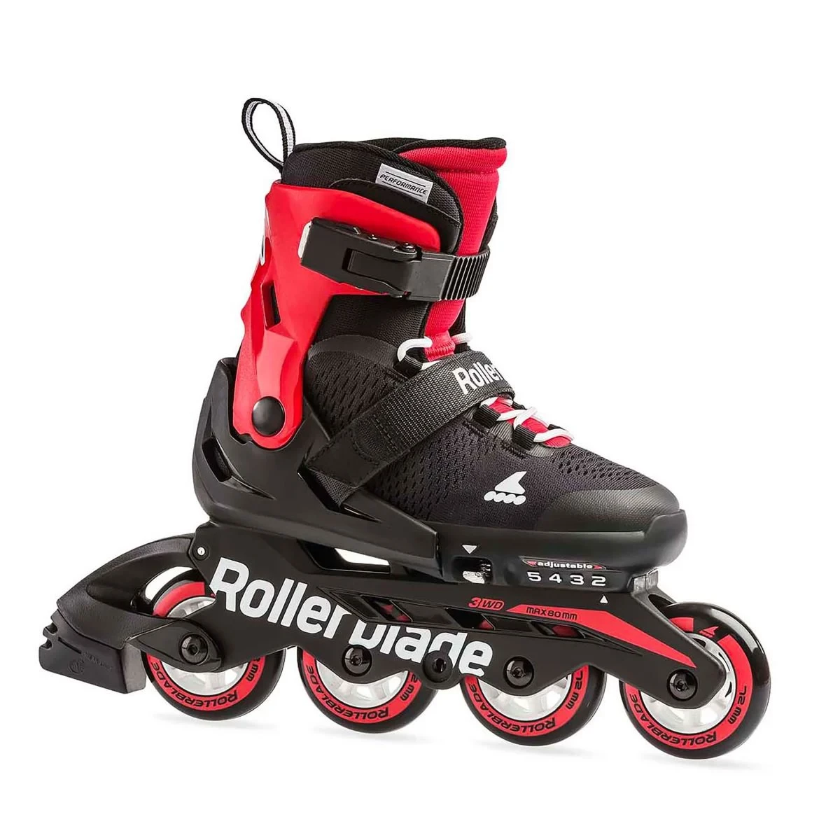 Розсувні ролики Rollerblade Microblade Red