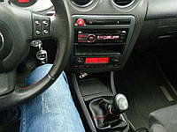 Чехол ручки кпп на Seat Leon 2 2005-2013 Чехол для коробки передач для Сеат Леон Чехлы на ручку КПП