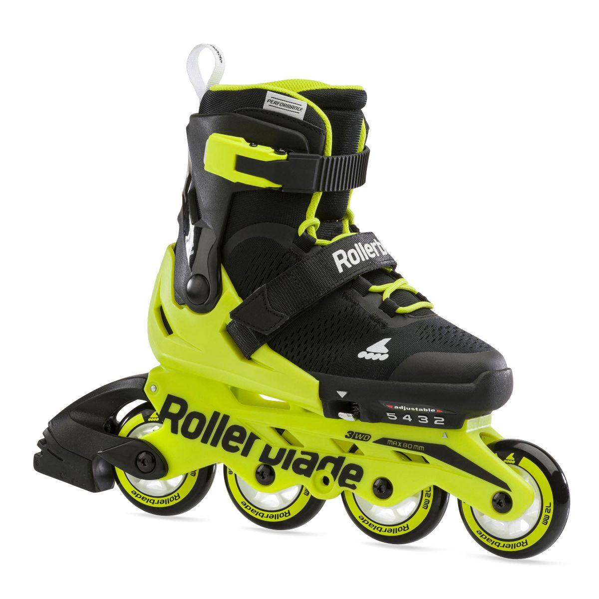 Розсувні ролики Rollerblade Microblade Neon Yellow