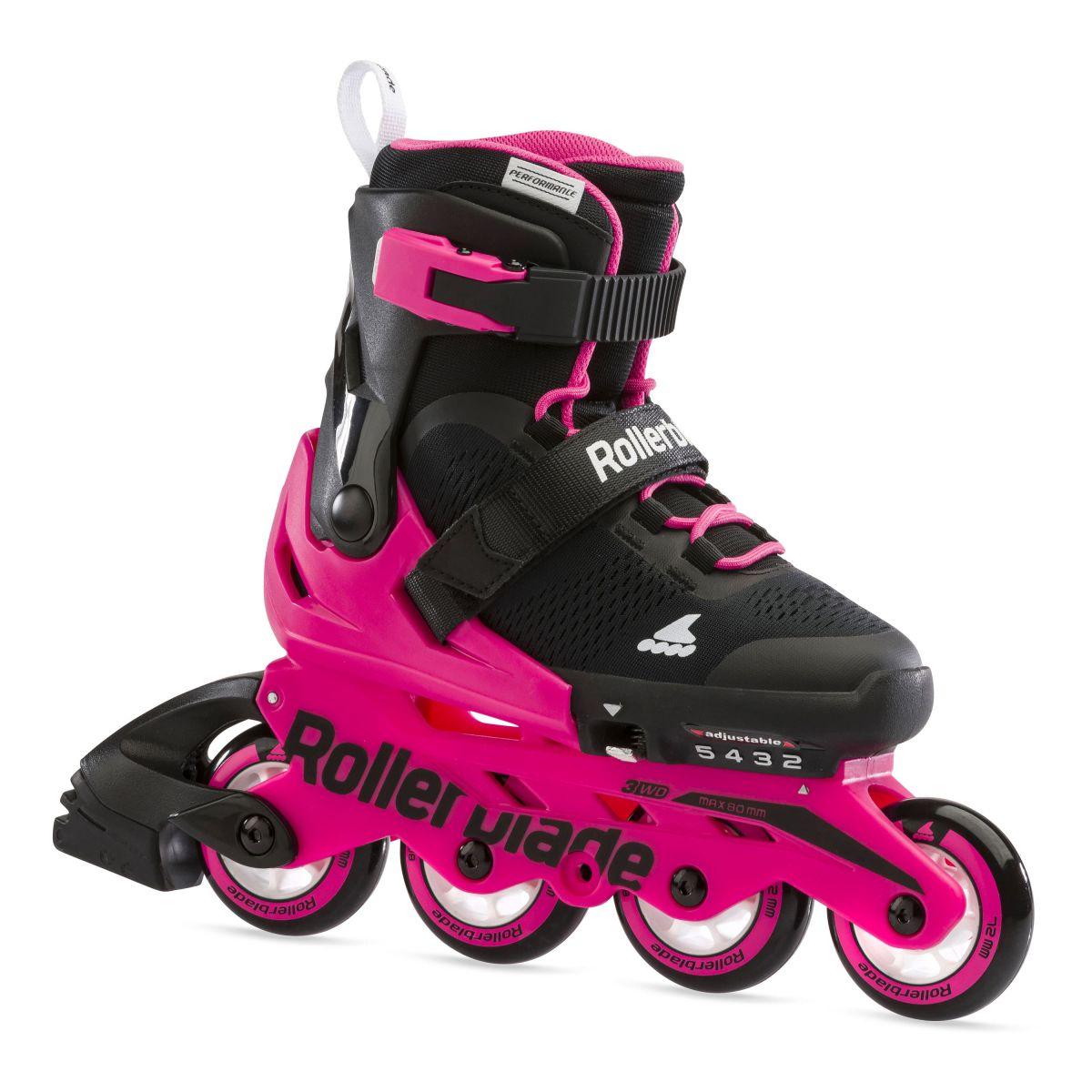 Розсувні ролики Rollerblade Microblade G Neon Pink