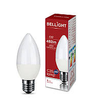 Лампа светодиодная LED С35 220V/6W E27 4000K свеча