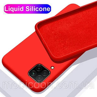 Чехол Silicone Case full для Samsung Galaxy М32 (М325) Red