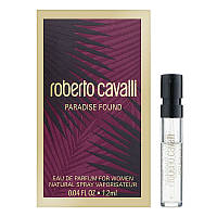 Оригінальні жіночі парфуми Roberto Cavalli Paradise Found For Women 1,2 ml пробник, осінній денний аромат