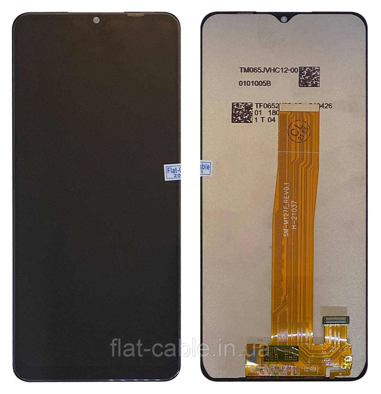 Дисплей + сенсор Samsung A022 (A02), M12 (M127) чорний