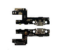 Нижня плата Xiaomi Mi Play (2018) з конектором заряджання + мікрофон + компоненти