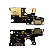 Нижня плата Xiaomi Mi Mix 3 (2018) з конектором заряджання + мікрофон + компоненти