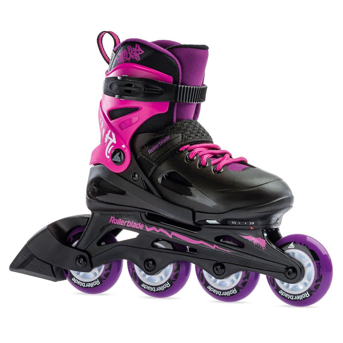 Розсувні ролики Rollerblade Fury G Black Violet