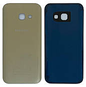 Кришка задня Samsung A320 Galaxy A3 (2017) Золота PRC