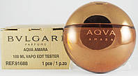 Оригинал Bvlgari Aqva Amara 100 ml TESTER туалетная вода