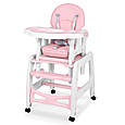 Крісло для годування рожевий Ricokids sinco 7091, фото 2