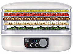 Сушарка для фруктів, грибів та овочів Bass Polska FOOD DRYER 250 W