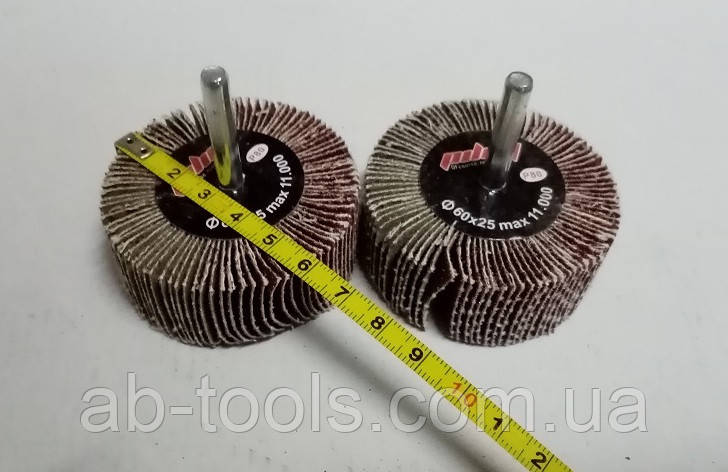 KЛO P80 шліфувальний диск 60/25/6 на оправі, фото 1