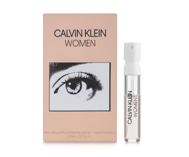 Пробник парфумованої води Calvin Klein Women Intense 1,2 мл, квіткові дерев'яно-мускусні жіночі парфуми, фото 1