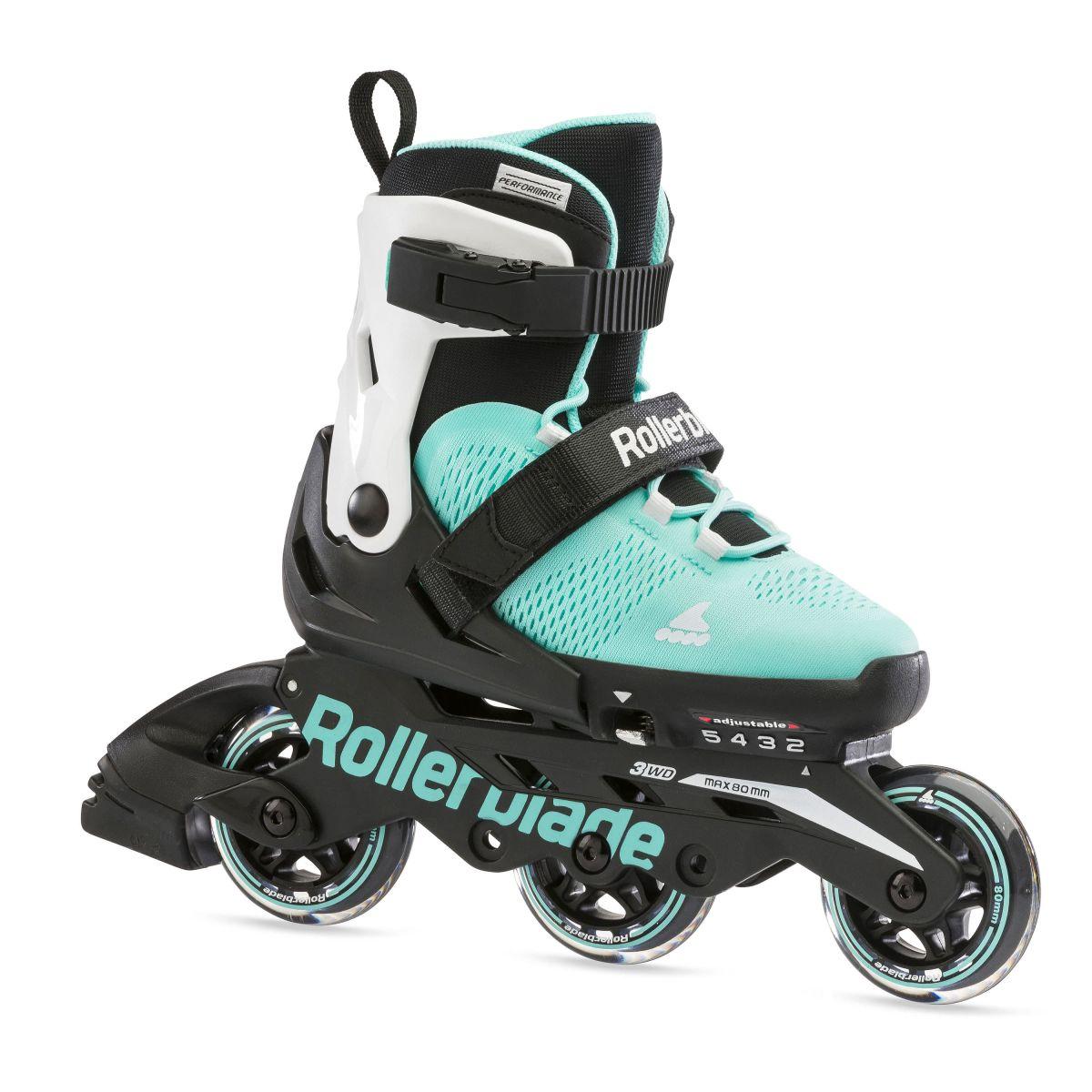Розсувні ролики Rollerblade Microblade 3WD G Aqua White