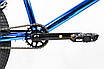 BMX велосипед 20" Crosser Blue Rainbow, фото 7