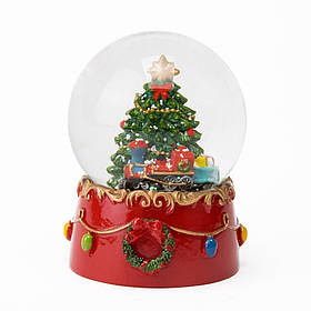 Новорічна сніжна куля "Новорічна ялинка" (6016-012)
